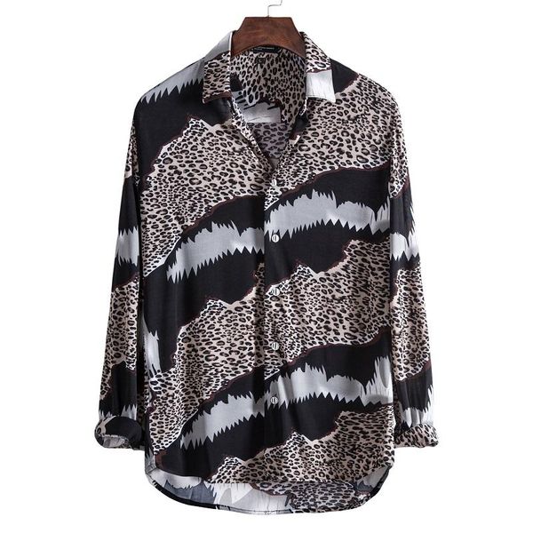 2021camisas florales de manga larga de otoño para hombres, camisas estampadas con flores corte delgado para hombres, camisola, White;black
2021camisas florales de manga larga de otoño para hombres, camisas estampadas con flores corte delgado para hombres, camisola, White;black