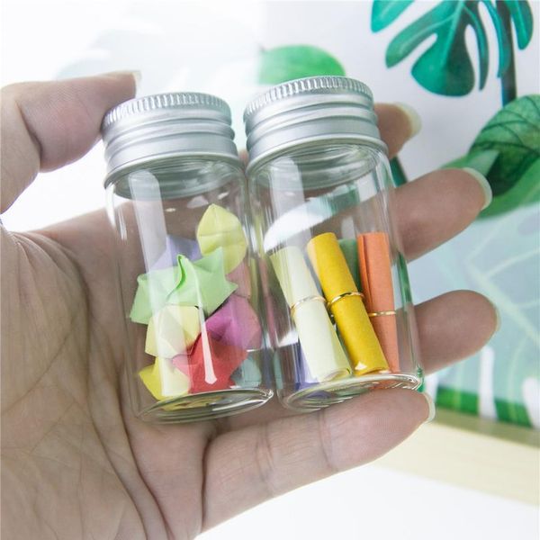 30*60*21mm 25ml glass bottles aluminium lid empty transparent clear gift wishing bottles jars 50pcslot 30*60*2 bbyjjs
30*60*21mm 25ml glass bottles aluminium lid empty transparent clear gift wishing bottles jars 50pcslot 30*60*2 bbyjjs