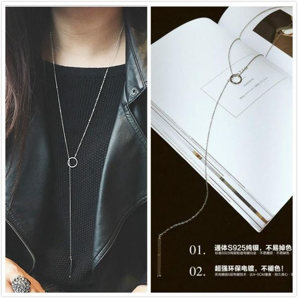 925-sterling-silver vintage jewelry circle strip long chain pendants&necklaces 925 sterling silver choker necklace for women
925-sterling-silver vintage jewelry circle strip long chain pendants&necklaces 925 sterling silver choker necklace for women