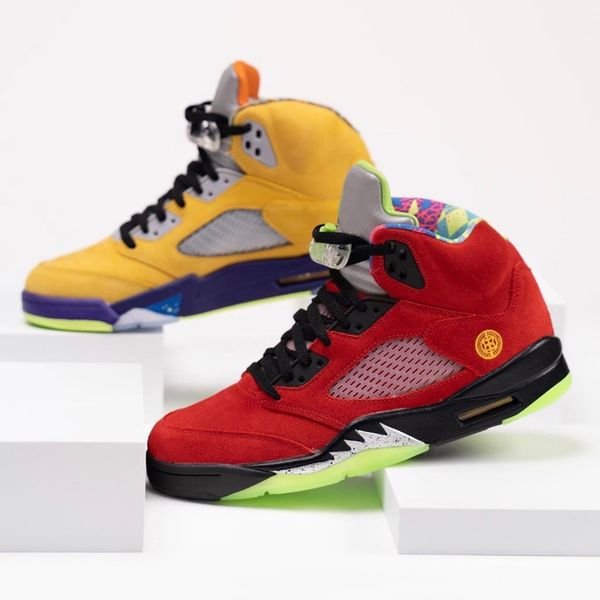 with box what the jumpman 5 mens basketball shoes cz5725-700 varsity maize ghost green solar orange 5s men sports designer
with box what the jumpman 5 mens basketball shoes cz5725-700 varsity maize ghost green solar orange 5s men sports designer