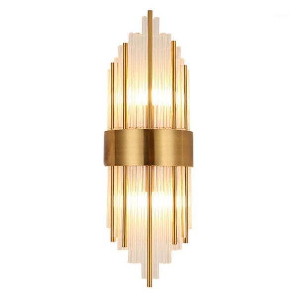 2021 new design luxury crystal wall light lamp luster gold applique wall fixture modern art home lamp e14 led 100-240v1
2021 new design luxury crystal wall light lamp luster gold applique wall fixture modern art home lamp e14 led 100-240v1