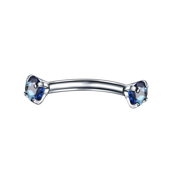 1pc surgical steel curved barbell colorful crystal zircon eyebrow ring piercing barbell lip ring snug daith helix rook earring q wmtzcw, Silver
1pc surgical steel curved barbell colorful crystal zircon eyebrow ring piercing barbell lip ring snug daith helix rook earring q wmtzcw, Silver