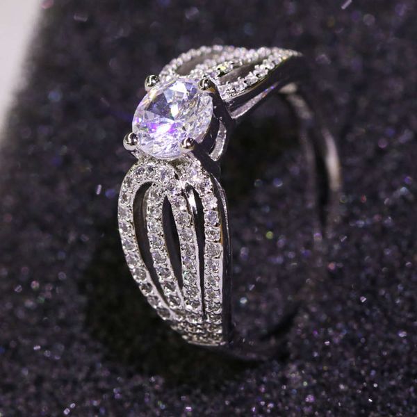 Luxurys Designers Fashion Jz302 fashion group zircon wide 80 point imitation diamond ring lace style diamond ring, Silver
Luxurys Designers Fashion Jz302 fashion group zircon wide 80 point imitation diamond ring lace style diamond ring, Silver