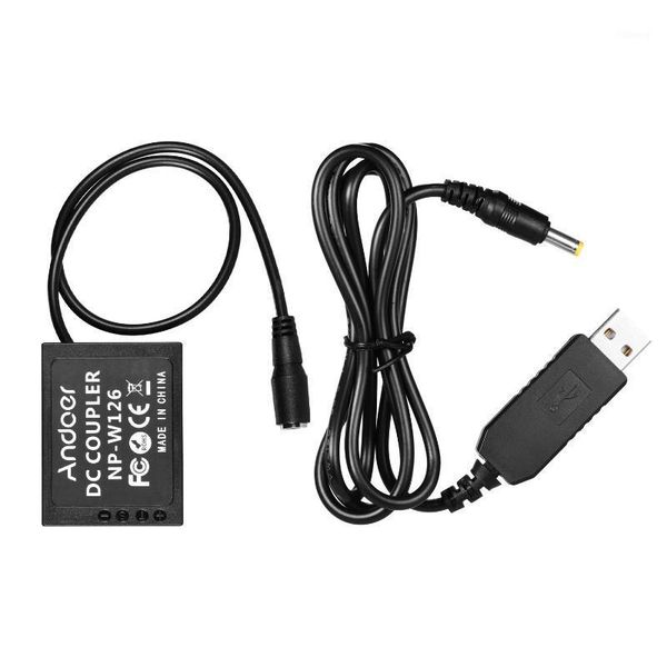 andoer 5v usb to np-w126 dummy battery pack dc coupler adapter for fuji cameras x-m1/x-pro/x-t1/x-t2x-a1/x-a2/x-a3/x-e1/x-e21
andoer 5v usb to np-w126 dummy battery pack dc coupler adapter for fuji cameras x-m1/x-pro/x-t1/x-t2x-a1/x-a2/x-a3/x-e1/x-e21