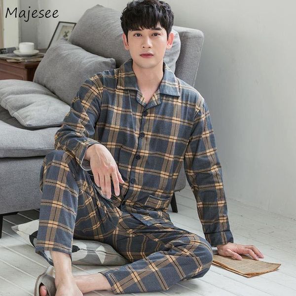мужчины pajama наборы повседневная мягкая плед sleekwure weal-down воротник домашняя одежда чистый хлопок мужской большой размер 3xl удобные, Black;brown
мужчины pajama наборы повседневная мягкая плед sleekwure weal-down воротник домашняя одежда чистый хлопок мужской большой размер 3xl удобные, Black;brown