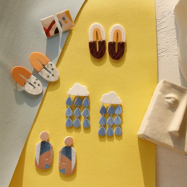 aomu 1pair korea fashion colorful graffiti geometric oval square earrings for women cute cloud acrylic earring jewelry wmtfri bdesybag, Golden
aomu 1pair korea fashion colorful graffiti geometric oval square earrings for women cute cloud acrylic earring jewelry wmtfri bdesybag, Golden