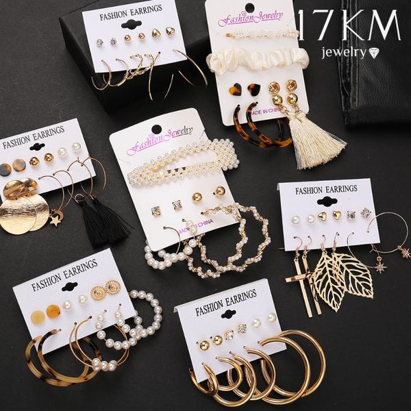 stud 17km vintage long tassel earrings 2021 for women gold acrylic pearl set geometric earring female fashion jewelry, Golden;silver
stud 17km vintage long tassel earrings 2021 for women gold acrylic pearl set geometric earring female fashion jewelry, Golden;silver