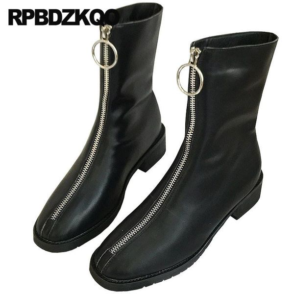 boots short round toe front zipper autumn 2021 fall winter chunky female women ankle medium heel beige shoes black designer fur
boots short round toe front zipper autumn 2021 fall winter chunky female women ankle medium heel beige shoes black designer fur