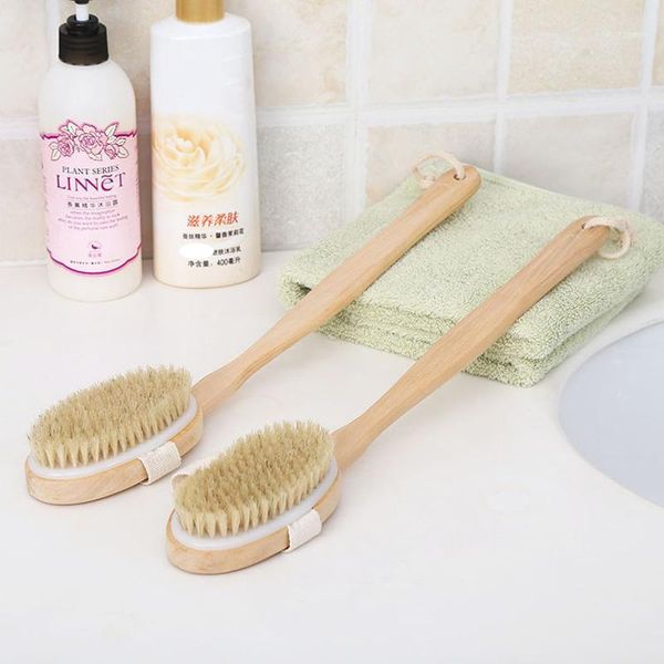 bath brushes, sponges & scrubbers 2 in 1 removable natural bristle body brush massager long-handled wooden rub the back towel bathroom acces
bath brushes, sponges & scrubbers 2 in 1 removable natural bristle body brush massager long-handled wooden rub the back towel bathroom acces