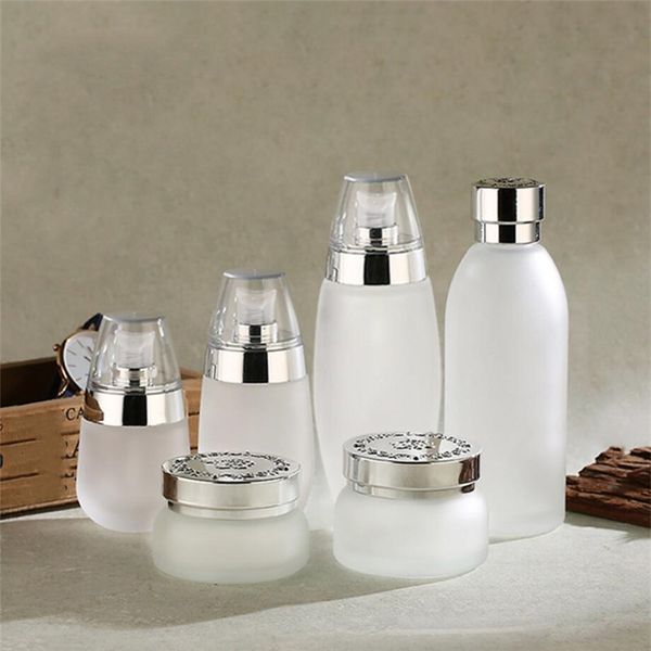 30ml 50ml 100ml frosted glass bottle refillable cream jars empty cosmetic containers portable lotion pump bottles for travel dhd1560
30ml 50ml 100ml frosted glass bottle refillable cream jars empty cosmetic containers portable lotion pump bottles for travel dhd1560