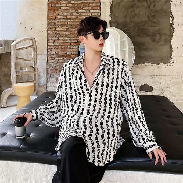 male streetstyle loose shirt beach shirt men retro fashion print casual long sleeve shirts1, White;black
male streetstyle loose shirt beach shirt men retro fashion print casual long sleeve shirts1, White;black