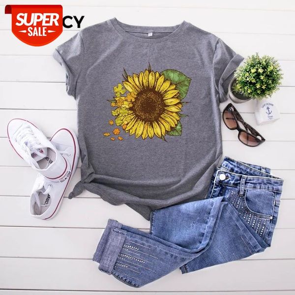 jfuncy plus size 5xl summer women cotton tee shirts sunflower harajuku print casual female t-shirt short sleeve women tshirt #z95h, White
jfuncy plus size 5xl summer women cotton tee shirts sunflower harajuku print casual female t-shirt short sleeve women tshirt #z95h, White