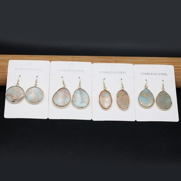 stud fashion natural stone earrings ocean ore temperament for women girls charms pendants trendy jewelry gifts, Golden;silver
stud fashion natural stone earrings ocean ore temperament for women girls charms pendants trendy jewelry gifts, Golden;silver