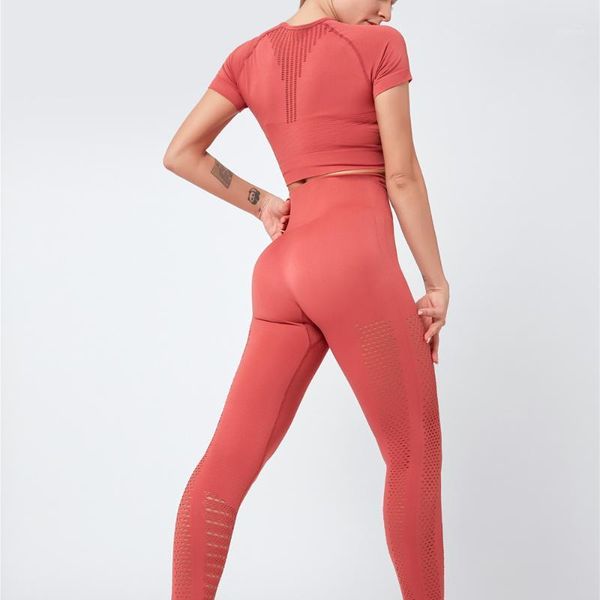 women's seamless yoga fitness clothing, gym running training t-shirt 2 piece set, tight sports trousers,fitness yoga pants suit1, White;red
women's seamless yoga fitness clothing, gym running training t-shirt 2 piece set, tight sports trousers,fitness yoga pants suit1, White;red