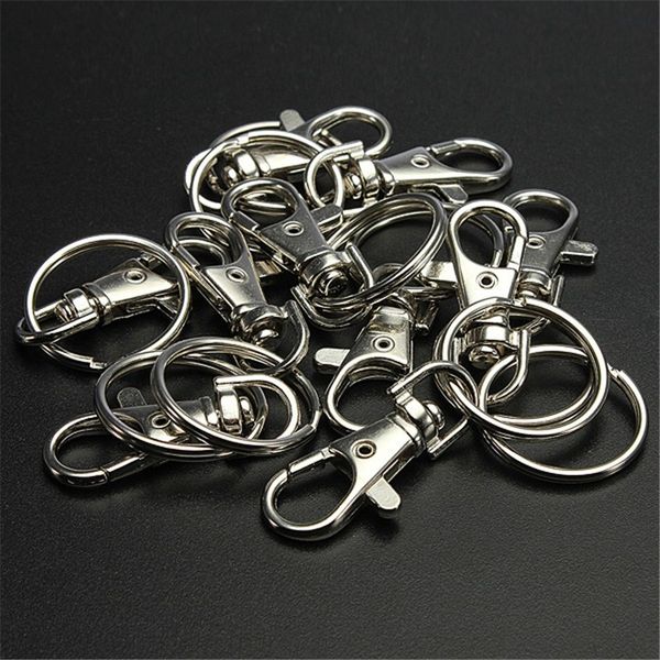 metal key chain ring silver 10pcs/lot swivel classic lobster clasp clips key hooks keychain split ring diy bag jewelry w, Slivery;golden
metal key chain ring silver 10pcs/lot swivel classic lobster clasp clips key hooks keychain split ring diy bag jewelry w, Slivery;golden
