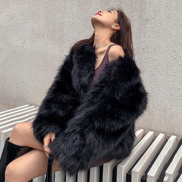 short black faux fur coat fashion winter thick warm fluffy jacket lady fur kurtka zimowa damska female clothing ed50pc
short black faux fur coat fashion winter thick warm fluffy jacket lady fur kurtka zimowa damska female clothing ed50pc