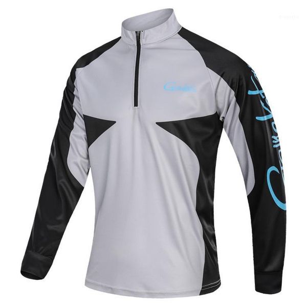 2020 men fishing shirts long sleeve zipper plus size sport fishing clothing breathable anti uv clothes cycling wear1, Gray;blue
2020 men fishing shirts long sleeve zipper plus size sport fishing clothing breathable anti uv clothes cycling wear1, Gray;blue