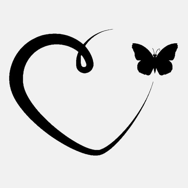 car sticker decal romantic love heart-shaped butterfly car sticker waterproof cover scratch black/white, 14cm*10cm
car sticker decal romantic love heart-shaped butterfly car sticker waterproof cover scratch black/white, 14cm*10cm