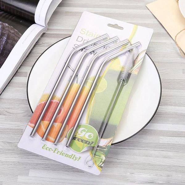 5 5pcs 10 /set inch 8 304 stainless steel metal straight /bent with brush reusable drinking straws 08
5 5pcs 10 /set inch 8 304 stainless steel metal straight /bent with brush reusable drinking straws 08