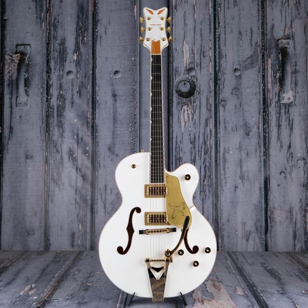 wholesale white falcon hollow body, white color 6 strings electric guitar, gold hardware, ing
wholesale white falcon hollow body, white color 6 strings electric guitar, gold hardware, ing