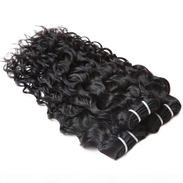 brazilian water wave bundles with closure wet and wavy brazilian virgin hair extensions with lace closure unprocessed remy human hair weave, Black
brazilian water wave bundles with closure wet and wavy brazilian virgin hair extensions with lace closure unprocessed remy human hair weave, Black