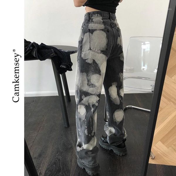 streetwear tide camouflage loose high waist jeans woman spring autumn fashion splash ink tie dye 100% cotton denim jeans1, Blue
streetwear tide camouflage loose high waist jeans woman spring autumn fashion splash ink tie dye 100% cotton denim jeans1, Blue