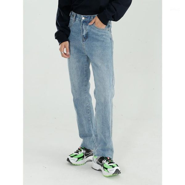 men's jeans male streetwear vintage fashion casual denim pant jean men adjustable waist straight slim fit trousers1, Blue
men's jeans male streetwear vintage fashion casual denim pant jean men adjustable waist straight slim fit trousers1, Blue