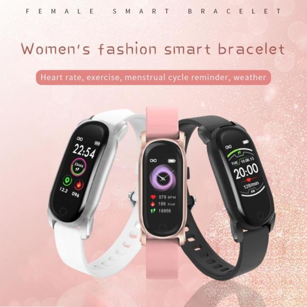 yh6 ip67 women's wristband, smart waterproof sports watch, with menstruation reminder, music control and bluetooth, 2021
yh6 ip67 women's wristband, smart waterproof sports watch, with menstruation reminder, music control and bluetooth, 2021