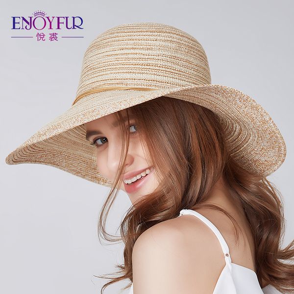 enjoyfur summer oversized brim sun hat for women straw weaver sunscreen female caps new arrival elegant striped sun hat c0123, Blue;gray
enjoyfur summer oversized brim sun hat for women straw weaver sunscreen female caps new arrival elegant striped sun hat c0123, Blue;gray