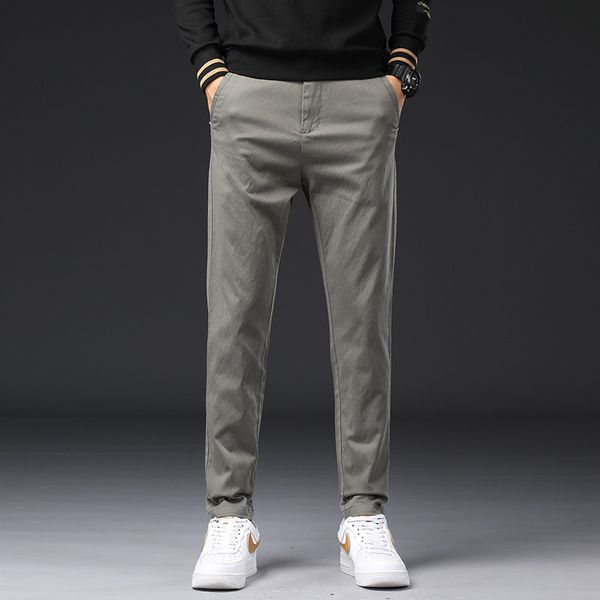 men's casual slim little feet youth autumn 2020 new work elastic simple fashion long pants, Black
men's casual slim little feet youth autumn 2020 new work elastic simple fashion long pants, Black
