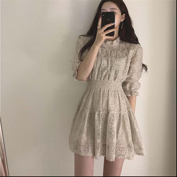 chic waist controlled gentle cute girls female 2021 princesses women stylish all match sweet elegant mini dresses, Black;gray
chic waist controlled gentle cute girls female 2021 princesses women stylish all match sweet elegant mini dresses, Black;gray