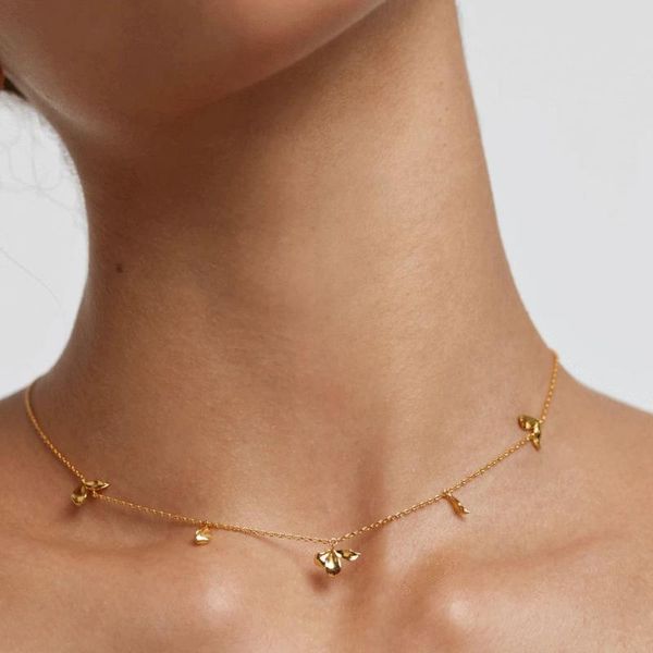 100% 925 sterling silver 18k gold plated women jewelry 2021 spring new charm choker necklace
100% 925 sterling silver 18k gold plated women jewelry 2021 spring new charm choker necklace