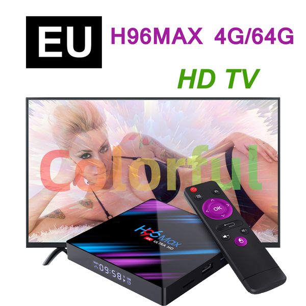 europe h96 max rk3318 android tv box 4gb 64gb 4k quad-core 2.4g 5g wifi bluetooth4.0 m3u media player set box
europe h96 max rk3318 android tv box 4gb 64gb 4k quad-core 2.4g 5g wifi bluetooth4.0 m3u media player set box
