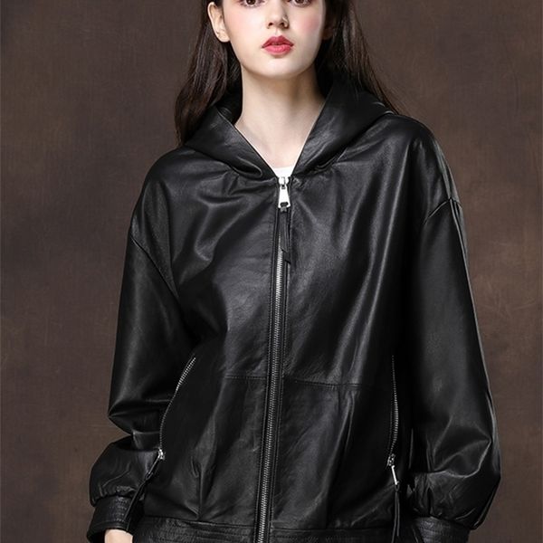 nerazzurri black oversized leather jacket women with hood long sleeve drop shoulder zipper plus size spring faux leather coat 201223
nerazzurri black oversized leather jacket women with hood long sleeve drop shoulder zipper plus size spring faux leather coat 201223