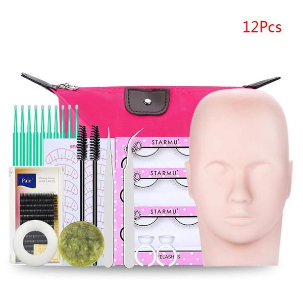 false eyelash extension training kit exercise practice mannequin head set grafting eyelash tools kit eye lashes grafting
false eyelash extension training kit exercise practice mannequin head set grafting eyelash tools kit eye lashes grafting