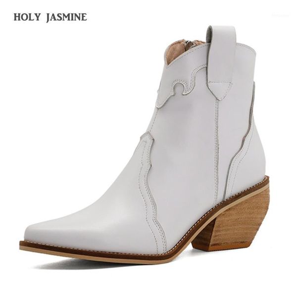 boots perixir ankle women thick high heels pointed toe western cowboy female black white leather shoes for lady 2021autumn1
boots perixir ankle women thick high heels pointed toe western cowboy female black white leather shoes for lady 2021autumn1