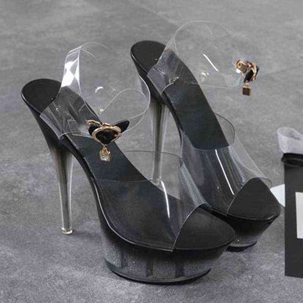 sandals women's sandals platform transparent strap model catwalk high heels 14 cm women's wedding sandals waterproof 220309, Black
sandals women's sandals platform transparent strap model catwalk high heels 14 cm women's wedding sandals waterproof 220309, Black
