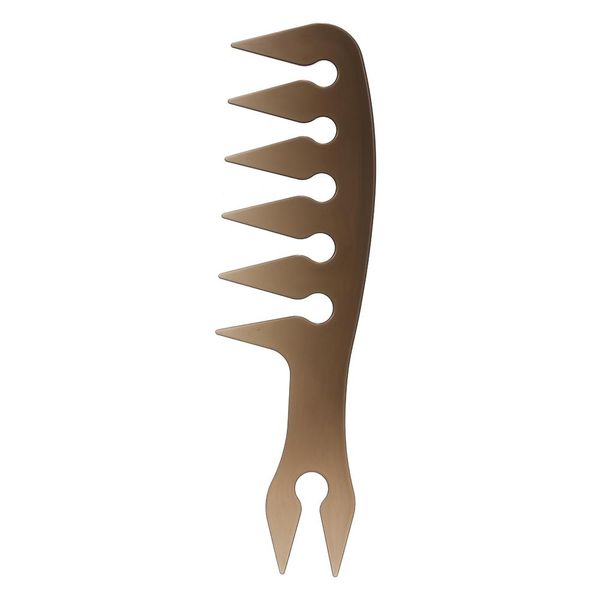 barber men comb oil hairdressing wide teeth styling beard detangling comb afro tail pick hair comb wmtdxp rimmer, Silver
barber men comb oil hairdressing wide teeth styling beard detangling comb afro tail pick hair comb wmtdxp rimmer, Silver