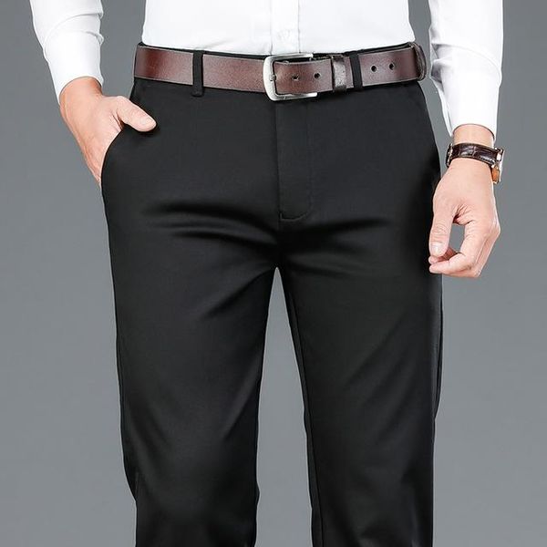 autumn 2020 new men's bamboo fiber pants classic business fashion khaki elastic cotton pants, Black
autumn 2020 new men's bamboo fiber pants classic business fashion khaki elastic cotton pants, Black