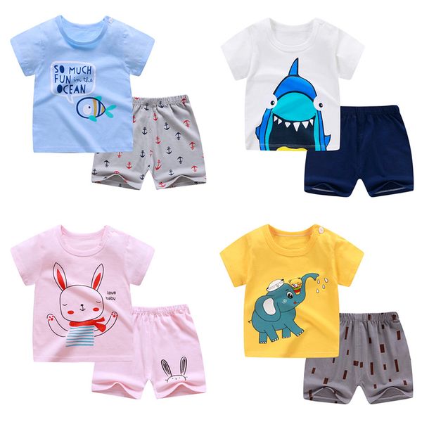 summer childrens short-sleeved shorts suit cotton t-shirt for boys and girls little childrens clothing new fashion trendy new, White
summer childrens short-sleeved shorts suit cotton t-shirt for boys and girls little childrens clothing new fashion trendy new, White