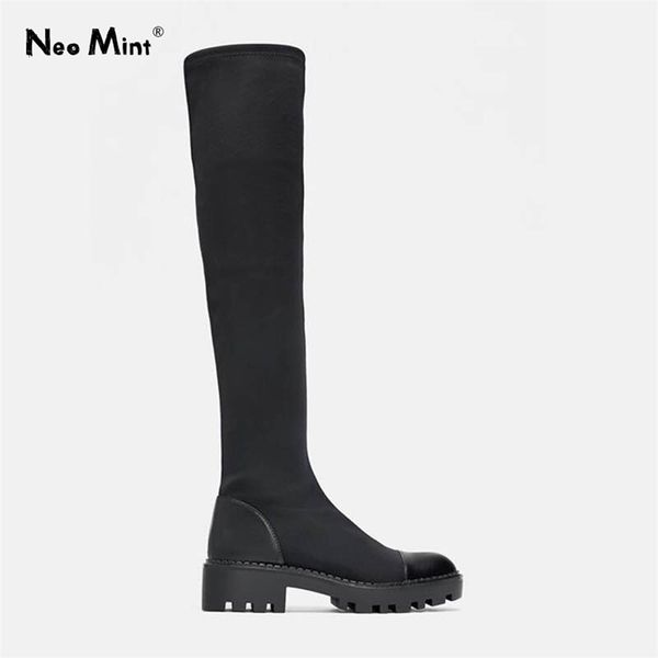 2019 slim stretch lycra high platform long winter shoes women sock over the knee boots t200106, Black
2019 slim stretch lycra high platform long winter shoes women sock over the knee boots t200106, Black