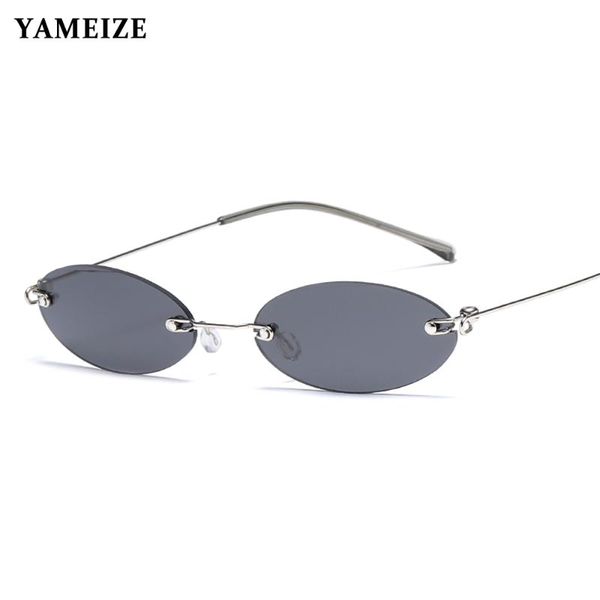 sunglasses yameize oval rimless women brand designer cutting lens retro classic sun glasses men punk eyewear ladies gafas de sol, White;black
sunglasses yameize oval rimless women brand designer cutting lens retro classic sun glasses men punk eyewear ladies gafas de sol, White;black