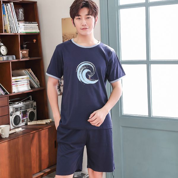 men's pajamas set plus size l-4xl summer striped sleepwear men's short sleeve nightwear short pant leisure outwear q1216, Black;white
men's pajamas set plus size l-4xl summer striped sleepwear men's short sleeve nightwear short pant leisure outwear q1216, Black;white