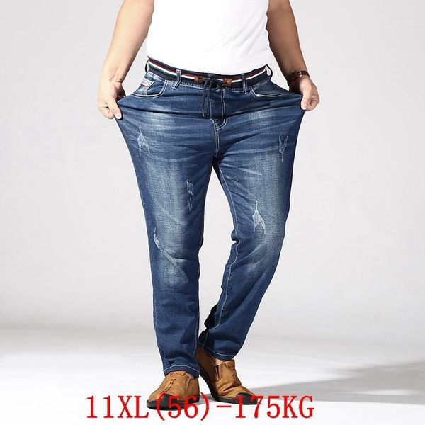 large size men's jeans 185kg plus size 9xl 10xl 11xl 12xl autumn and winter pants large stretch straight 50 54 56 58 black jeans1, Blue 
large size men's jeans 185kg plus size 9xl 10xl 11xl 12xl autumn and winter pants large stretch straight 50 54 56 58 black jeans1, Blue