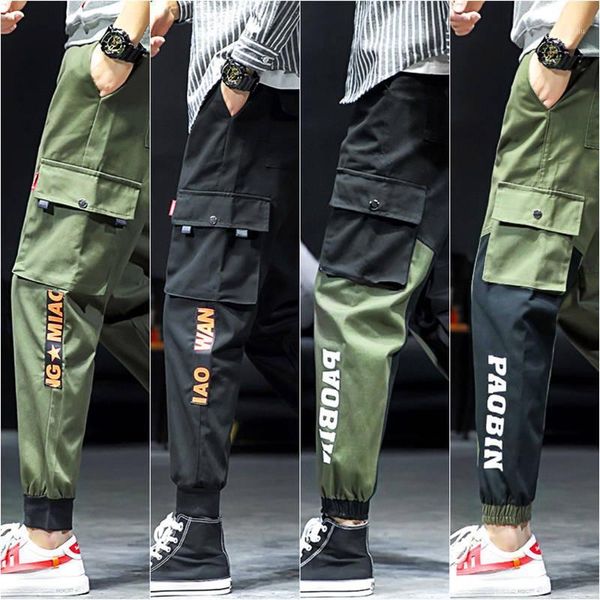 2021 men joggers casual harem pants streetwear letter print slim trousers male popular fashion cargo pants high street1, Black
2021 men joggers casual harem pants streetwear letter print slim trousers male popular fashion cargo pants high street1, Black