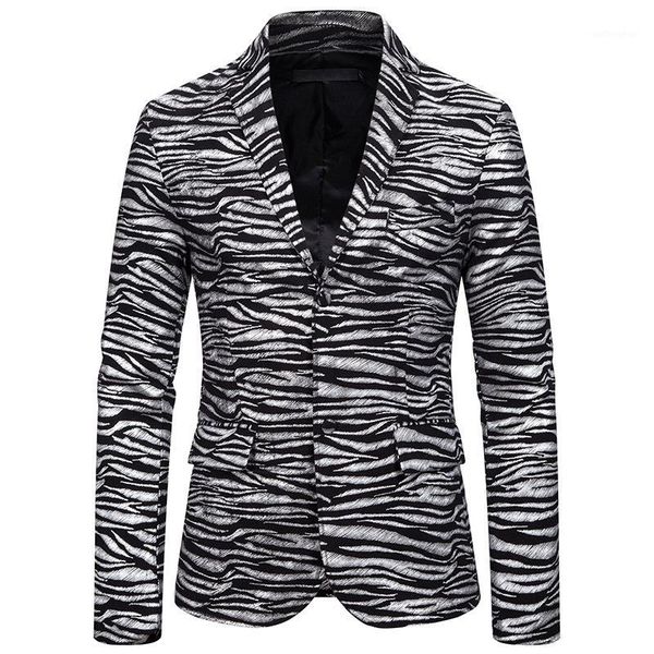 men's suits blazer men for singer slim fit fashion tiger pattern bronzing printing stage suit dress wild blazer silver gold new1, White;black
men's suits blazer men for singer slim fit fashion tiger pattern bronzing printing stage suit dress wild blazer silver gold new1, White;black