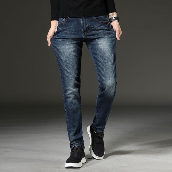 new men's jeans in spring and summer of 2019 korean business casual straight leg pants youth pants trendy men's pants, Blue
new men's jeans in spring and summer of 2019 korean business casual straight leg pants youth pants trendy men's pants, Blue