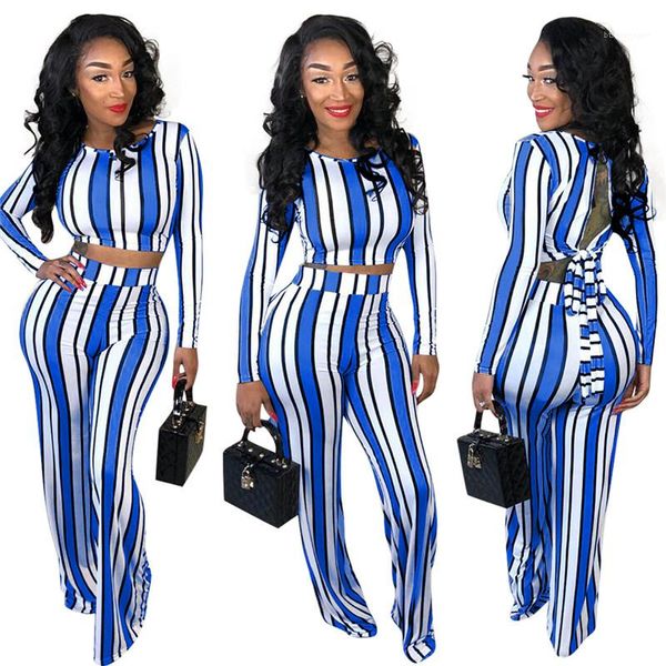 leg pants set female clothing woman 2 piece outfit fashion striped backless bandge suits casual wide, Gray
leg pants set female clothing woman 2 piece outfit fashion striped backless bandge suits casual wide, Gray