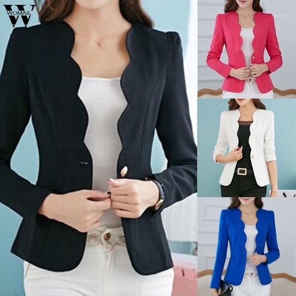 womail women jacket autumn new fashion jacket solid long sleeve korean short slim elegant classic business office coat female1, Black
womail women jacket autumn new fashion jacket solid long sleeve korean short slim elegant classic business office coat female1, Black
