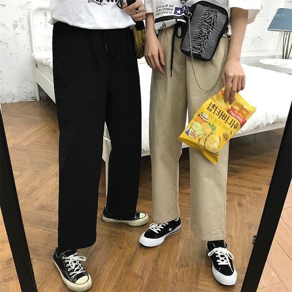casual pants children 2020 new spring / summer korean original house style student couple loose black straight tube overalls thi1
casual pants children 2020 new spring / summer korean original house style student couple loose black straight tube overalls thi1